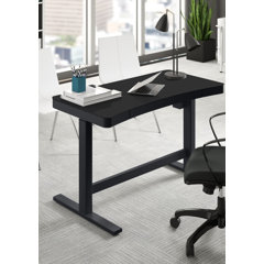 Tresanti black store adjustable desk